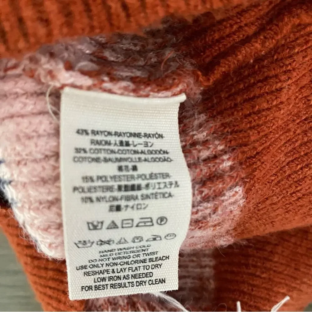 Free People Best Intentions Seater Terracotta Stripe size XS